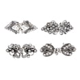 thumbnail image 1 of RomaMX 4pcs retro flor broche suéter suéter chal Cardigan clips adorno de ropa, 1 of 7