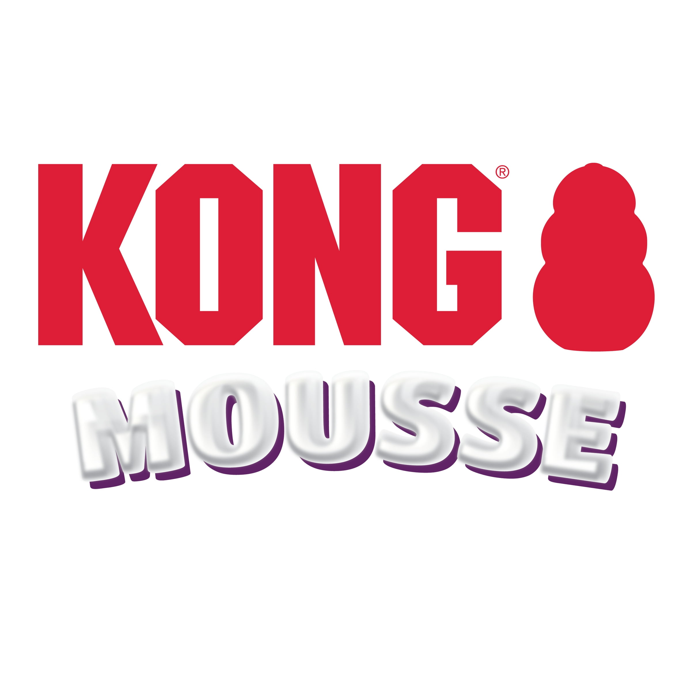 KONG® Mousse Cat Treat, Use w/ Your Kitty KONG or Treat-Dispensing Toys, Salmon, 2.5 Ounce