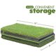 thumbnail image 5 of Eigraketly Alfombrilla de césped de Golf, almohadilla de entrenamiento Artificial, portátil, para deportes al aire libre en interiores, accesorios de Golf Eigraketly OD022505-00, 5 of 6