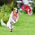 thumbnail image 2 of Hxlamzoo Valentine's Day Dog Bow Tie & Toy Set - Adjustable Cotton Rope Pet Party Accessories with Heart Charm for Small & Medium Dogs, Festive Holiday Photo Props, 2 of 6