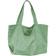 thumbnail image 1 of LHSHID Women Retro Corduroy Large Tote Bag Corduroy Trendy Shoulder Bag Casual Lightweight Handbag, 1 of 7