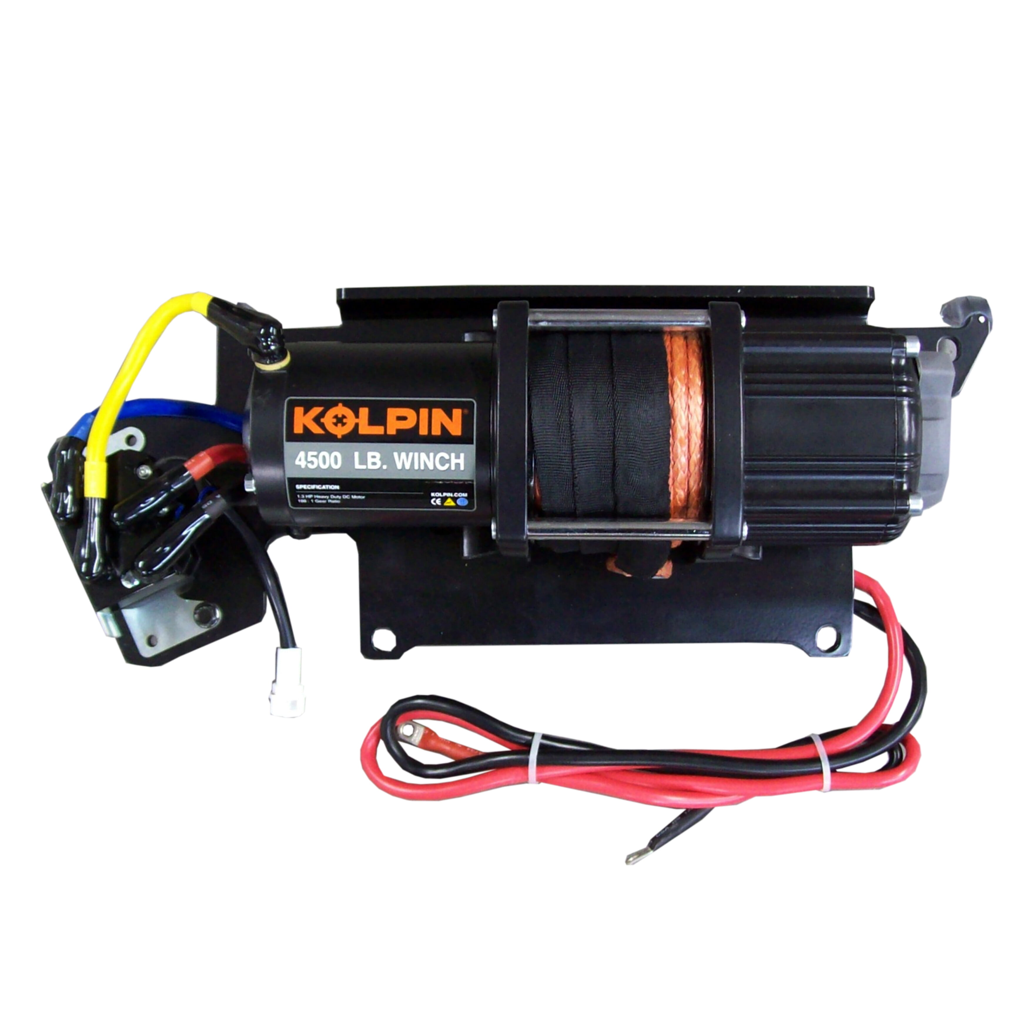 KOLPIN 263000 QUICK MOUNT WINCH KIT 4500 SYNTHETIC POL