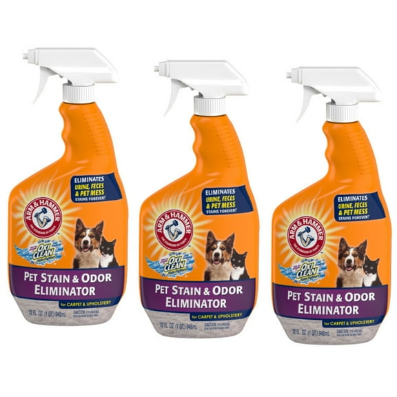 3 Pack - ARM & HAMMER Pet Home Care Pet Stain Odor Eliminator 32oz