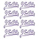 thumbnail image 5 of 100 clips de papel bonitos de estilo animal, exquisitos, brillantes, galvanizados, antideslizantes, elegantes, para la oficina, la escuela, dinosaurios, 5 of 14