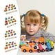 thumbnail image 1 of Ganfancp Dinosaurio de Madera de Colores Transporte Animales 11Pcs Tren Juguetes Emparejar Juegos de Secuenciación Aprendizaje Educativo Contar Juego de Bloques de Construcción Kit Liquidación 11X Tr, 1 of 7