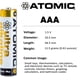thumbnail image 2 of Baterías ATOMIC AAA 4 unidades 1,5 V alcalinas, 2 of 5