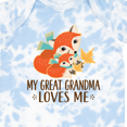 thumbnail image 4 of Inktastic My Great Grandma Loves Me Fox Boys or Girls Baby Bodysuit, 4 of 5