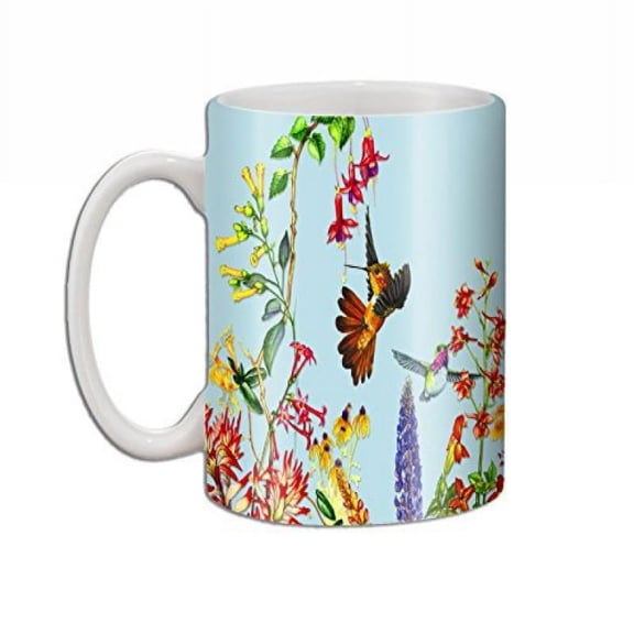 Hummingbird Spectrum Ceramic Coffee Mug or Tea Cup