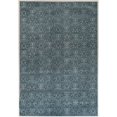 thumbnail image 1 of Linon Evolution Damask Power Loomed Polyester 2'x3' Rug in Blue, 1 of 5