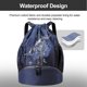 thumbnail image 3 of Sports Drawstring Backpack - String Swim Gym Bag with Shoes Compartment and Wet Proof Pocket for Women&Men, 3 of 5