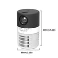 thumbnail image 2 of YT400 HD Projector Mini Mini Portable Design For Switch/ps5/xbox Game Consoles Cast Screen Black/yellow, 2 of 4