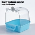thumbnail image 6 of FurNest Parrot Bath Box Bathtub Bird Bather Bathing Utensils л O5E8 O9W9 L4T4, 6 of 9
