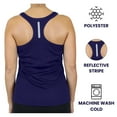 thumbnail image 5 of Galaxy by Harvic Wrinkle Free Odor Resistant Polyester Tank Tops, 5 Pack (Women's), 5 of 6