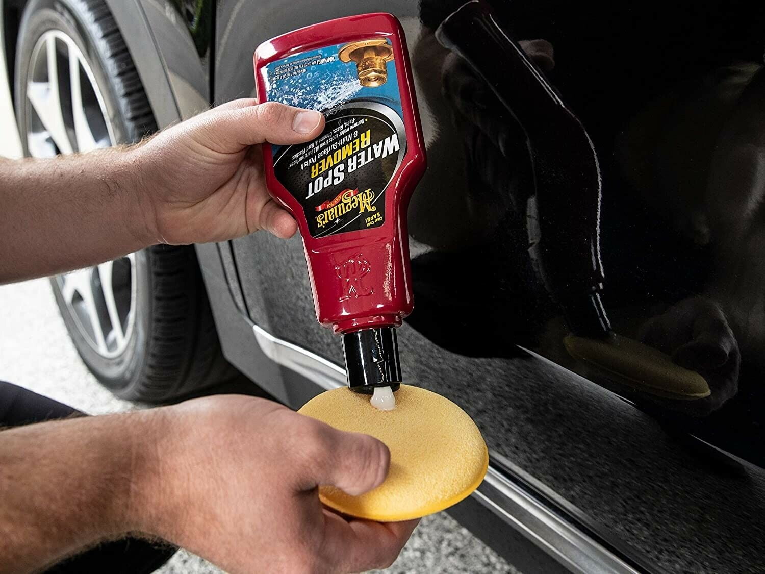 Meguiar's A3714 Water Spot Remover - Water Stain Remover and Polish for All  Hard Surfaces 16 oz 