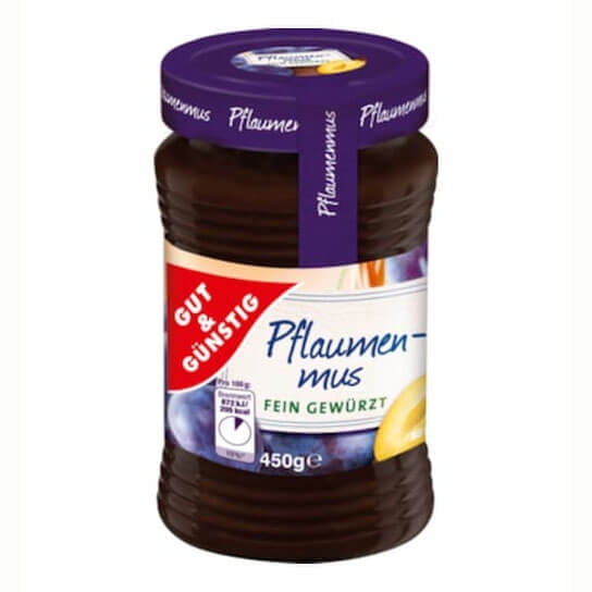 Gut & Gunstig Pflaumenmus- 450g