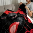thumbnail image 3 of Miles Morales Flannel Blanket 39*59 inch Soft And Comfortable With Clear Patterns And Easy Cleaning, 3 of 6