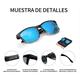 thumbnail image 4 of Lentes De Sol Polarizados Modelo Azul, 4 of 4