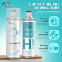 Liapu Shoe and Foot Odor Spray, Sweat Control Clear Foot Spray for Shoe Freshness, Foot Care for Itching & Odor Relief, All-Day Odor Protection, Foot Odor Eliminator for Men & Women