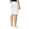 thumbnail image 3 of INSPIRE CHIC Men's Summer Plaid Shorts Slim Fit Dress Checked Short Pants, 3 of 6