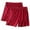Wine, variant on Cameland 2PC Womens Plus Sized Pajama Shorts Solid Color Cotton Lounge Shorts Loose Fitted Sleep Shorts Softs Comfy Elastic Bottoms