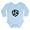 Sky Blue, variant on CafePress - 45 Record Adapter Body Suit - Long Sleeve Cotton Baby Bodysuit