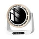 thumbnail image 3 of Ventilador de escritorio silencioso, recargable por USB, con pantalla digital inteligente y silencioso, portátil y de escritorio. blanco, 3 of 9