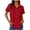 *Red, variant on VBVC Women's UPF 50 Short Sleeve Sun Protection T-Shirt,Ladies Quick Dry Stretchy Athletic Tee,Hiking Running Outdoor Sports Top For Women,Dark Blue,S-2XL