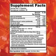 Reserveage Beauty, Tres Beauty 3, Beauty Supplement for Hair Growth, Skin Care and Nail Care, Collagen Supplement with Keratin and Biotin, Gluten Free, 90 Capsules (30 Servings)