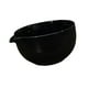 thumbnail image 5 of Cuenco de cerámica para matcha, cuenco de té de porcelana tradicional hecho a mano para ceremonia del té. negro, 5 of 9