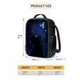 thumbnail image 4 of ZUXONGSY Cat Butterfly Galaxy Print 4Pcs Backpack Set for Girls Boys Bookbag Set Primary School Daypack Elementary Students Knapsack with Lunch Box Pencil Case and Water Bottle Holder, 4 of 6