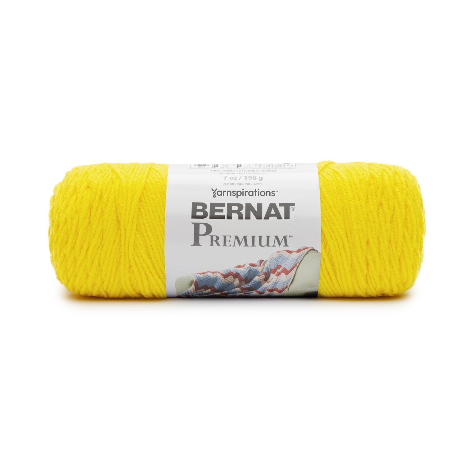 Bernat® Fil Premium™, Acrylique #4 Moyen, 7oz/198g