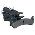 thumbnail image 3 of TRQ Rear Performance Brake Pad & Rotor Kit Brake Caliper Brake Chemical Kit Brake Pads Brake Rotors Set Semi-Metallic Premium G-Coated Fits 1995-1998 Jeep Grand Cherokee, 3 of 5