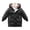 Z11 A-Black, variant on Toddler Girls Down Jacket With Thick Quilted Winter Mid Length Coat Clothes for Child Size 4-5T