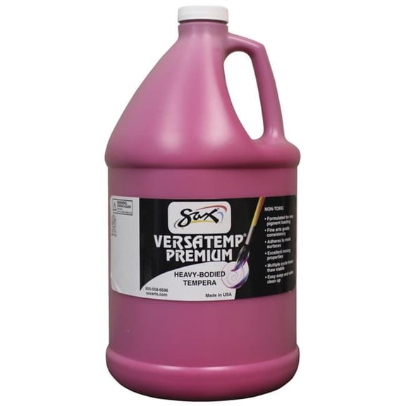 Chroma Acrylics 1592727 Versatemp Premium Heavy-Bodied Opaque Tempera Paint, Magenta