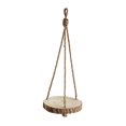 thumbnail image 1 of Creative Co-Op Round Paulownia Wood Slice Hanging Tray (each one will vary), 1 of 1