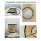 thumbnail image 3 of Lamp Shades Print Oval Lamp Shade 30x30x20CM Vintage Lamp Shades H, 3 of 5