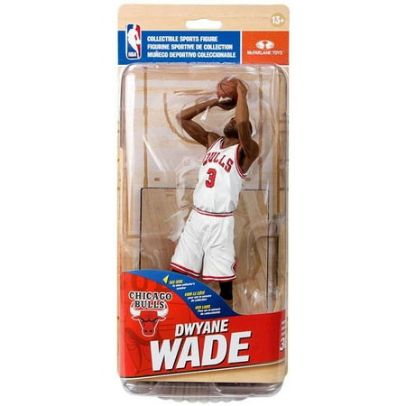 McFarlane NBA Sports Picks Series 30 Dwayne Wade Action Figure (White Uniform) price history on PriceWatchPro