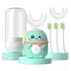 thumbnail image 1 of Cepillo de dientes eléctrico JIANLEJIA para niños en forma de U con 5 cabezales, 1 of 6