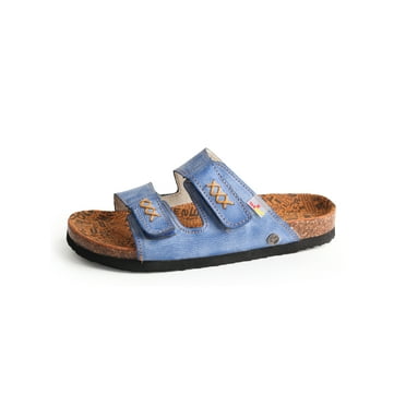 TMA EYES Hand Stitching Sandals Trendy Light Weight Women's Flat Shoes Women Slippers