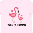 thumbnail image 4 of Inktastic Grammy Loves Me Flamingo Grandchild Girls Toddler T-Shirt, 4 of 5