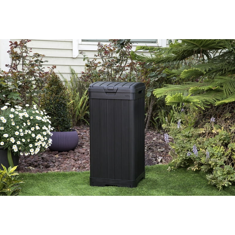 Keter Patio & Deck Garbage Bin, Baltimore Duotech Outdoor Storage