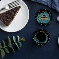 thumbnail image 6 of FMSHPON Merry Christmas Set of 6 Round Coaster for Drinks, Absorbent Ceramic Stone Coasters Cup Mat with Cork Base for Home Kitchen Room Coffee Table Bar Decor, 6 of 6
