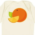 thumbnail image 4 of Inktastic Orange Fruit Boys or Girls Long Sleeve Baby Bodysuit, 4 of 5