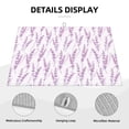 thumbnail image 4 of Kdxio Lavender Flowers for Dish Drying Mat,24*18 inch Absorbent Dish Drainer Kitchen Counter,Large Size Dish Drying Pad for Countertops,Draining Racks, 4 of 9