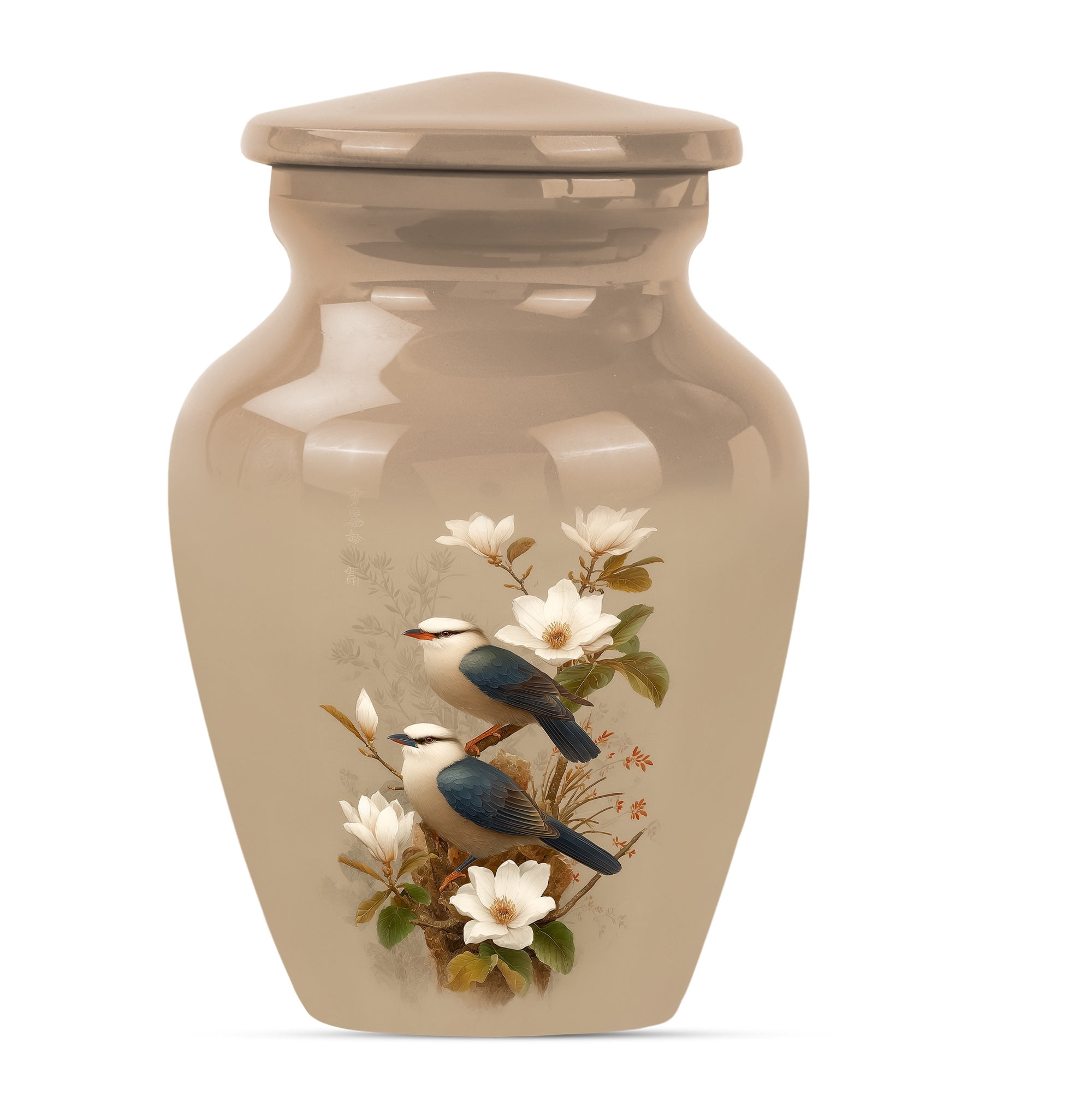Bird Keepsake Memorial Urn, Infant Urns For Ashes, Funeral Urn For Ashes For Men, Cremation Urns For Human Ashes Adult Female Mom (Size-3 Inch set of 4)