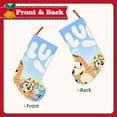thumbnail image 2 of Defioc Bluey for Christmas Stockings 18" Personalized Holiday Stocking for Family, Farmhouse Decor, Xmas Tree Decoration, 1 Pack, 2 of 7