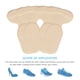 thumbnail image 3 of Almohadillas para el talón BuyWeek Beige 2 pares, 3 of 7