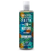 Faith in Nature Shower Gel Foam Bath Coconut 13 5 fl oz 400 ml