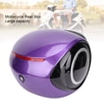 thumbnail image 3 of 32L Motorcycle Top Case, ABS Waterproof Lightweight Sturdy Structure with Removable PU Lining & Reflective Strips for Motorcycles with Rear Luggage Racks, 3 of 7