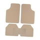 thumbnail image 2 of 5 alfombrillas para coche, accesorios interiores, fáciles de instalar, de piel sintética resistente al agua. Beige, 2 of 9